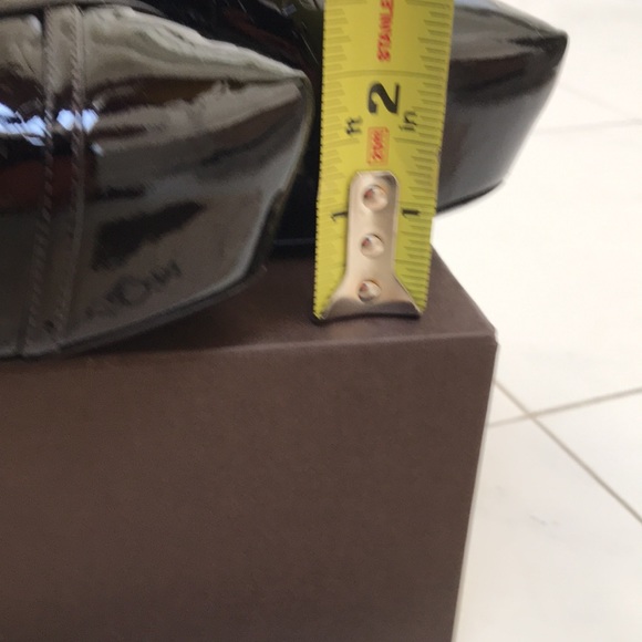 Louis Vuitton pumps size 38.5, maroon color - Picture 9 of 12